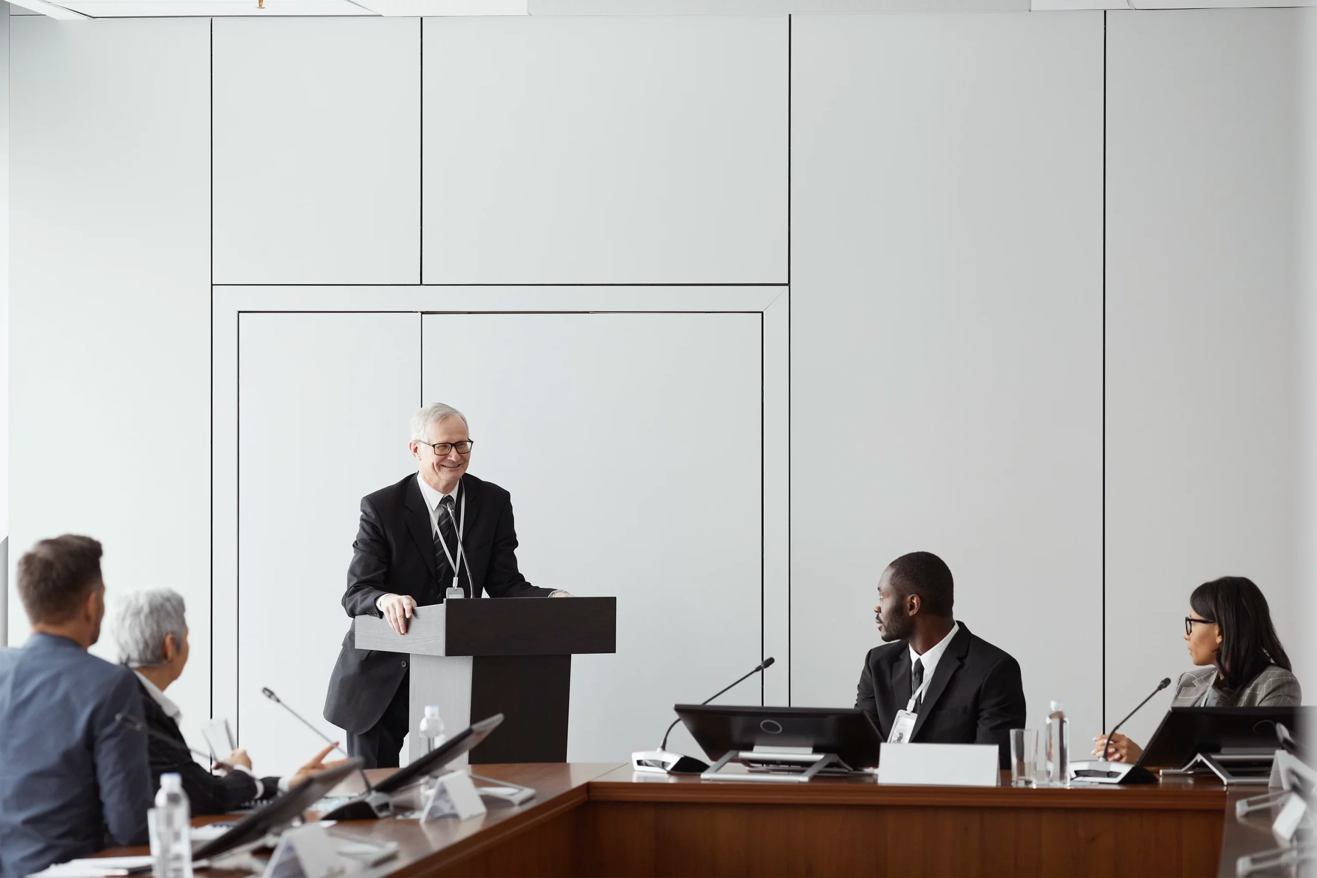 A meeting of the Board of Directors to discuss the company.