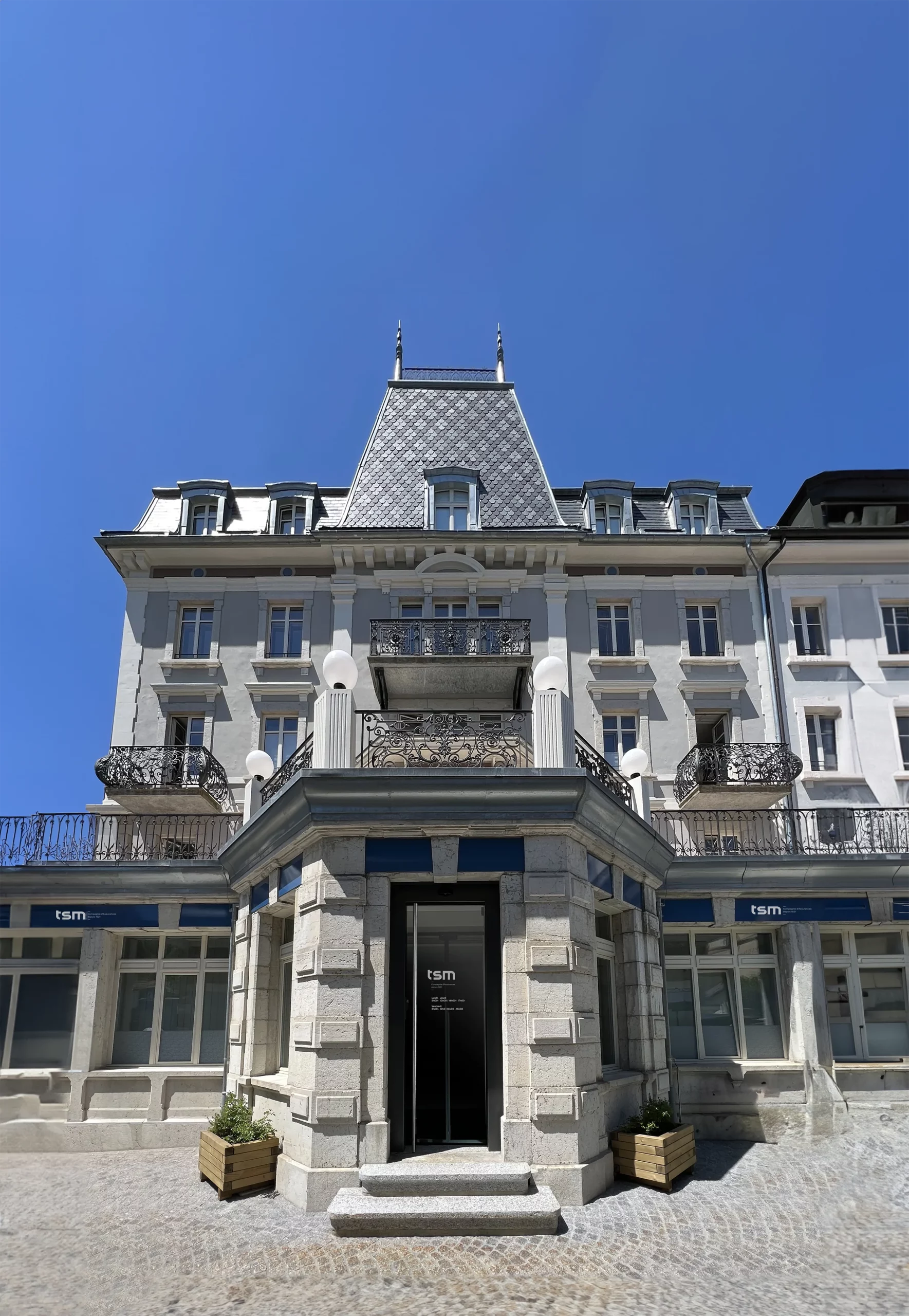 TSM Insurance is headquartered in La Chaux-de-Fonds.